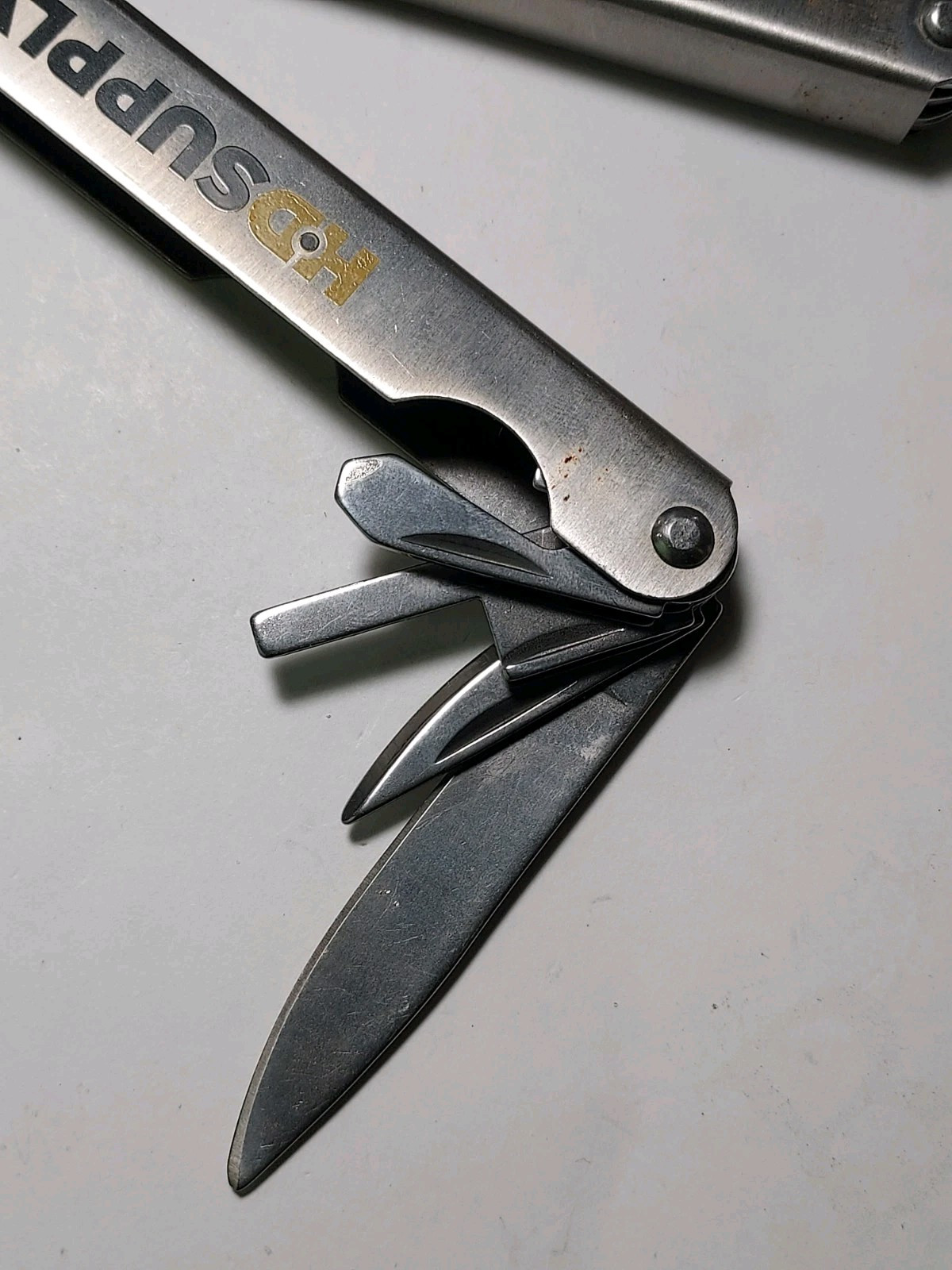 2 HD Supply Multi Tools with Nylon Pouch – 1 used, 1 new