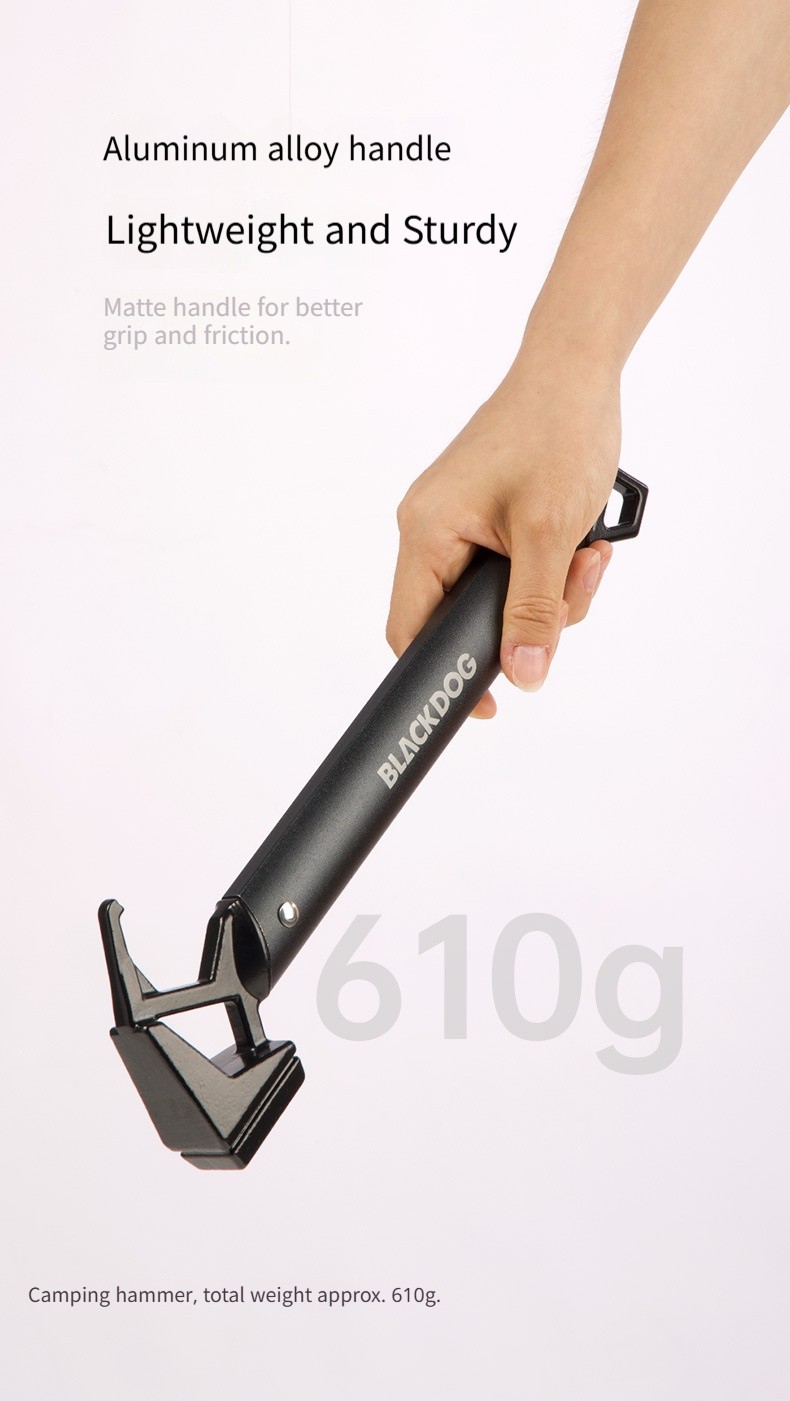 Outdoor multifunctional tools, camping tents, ground nails, hammers