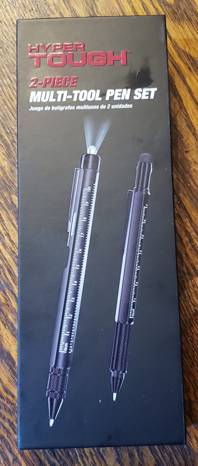 Hyper Tough 2-Piece Multi-Tool Pen Set New!!