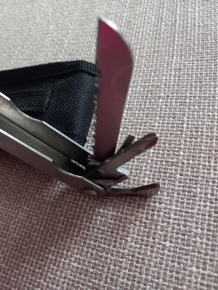 Vintage Multi-pocket tool pliers with Sheath plus 9 tools 15 functions