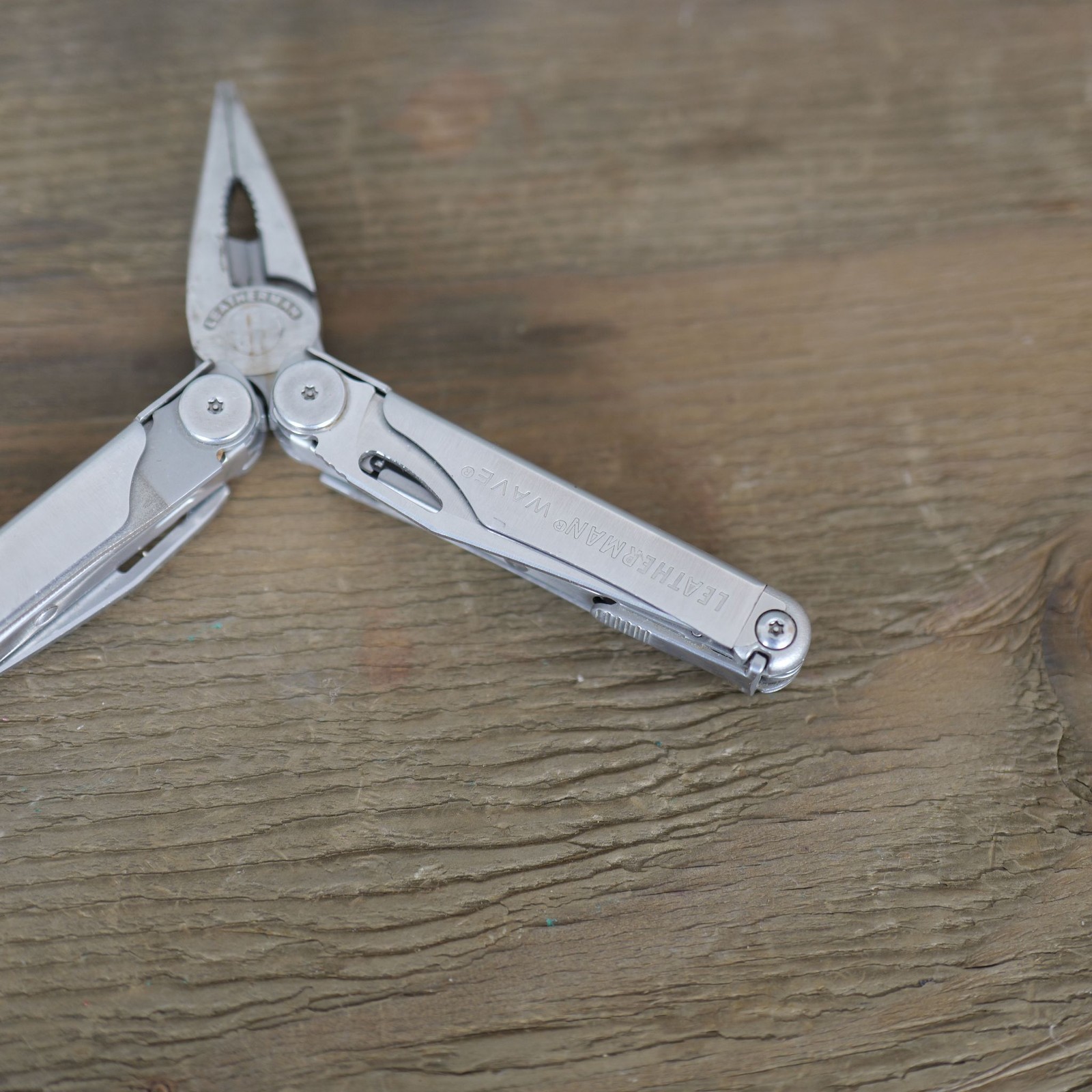 Leatherman Wave Multi-Tool Stainless Steel Pliers Pocket Knife Multitool Used