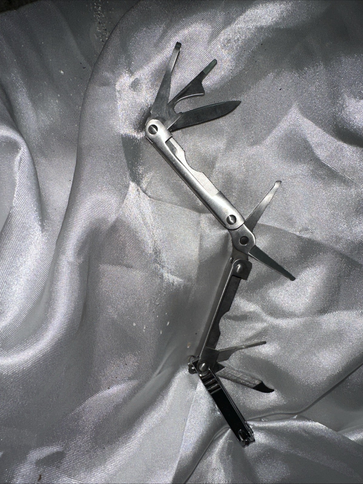 Vintage Winchester Stainless Steel 8-Function Mini Keychain Multi-Tool