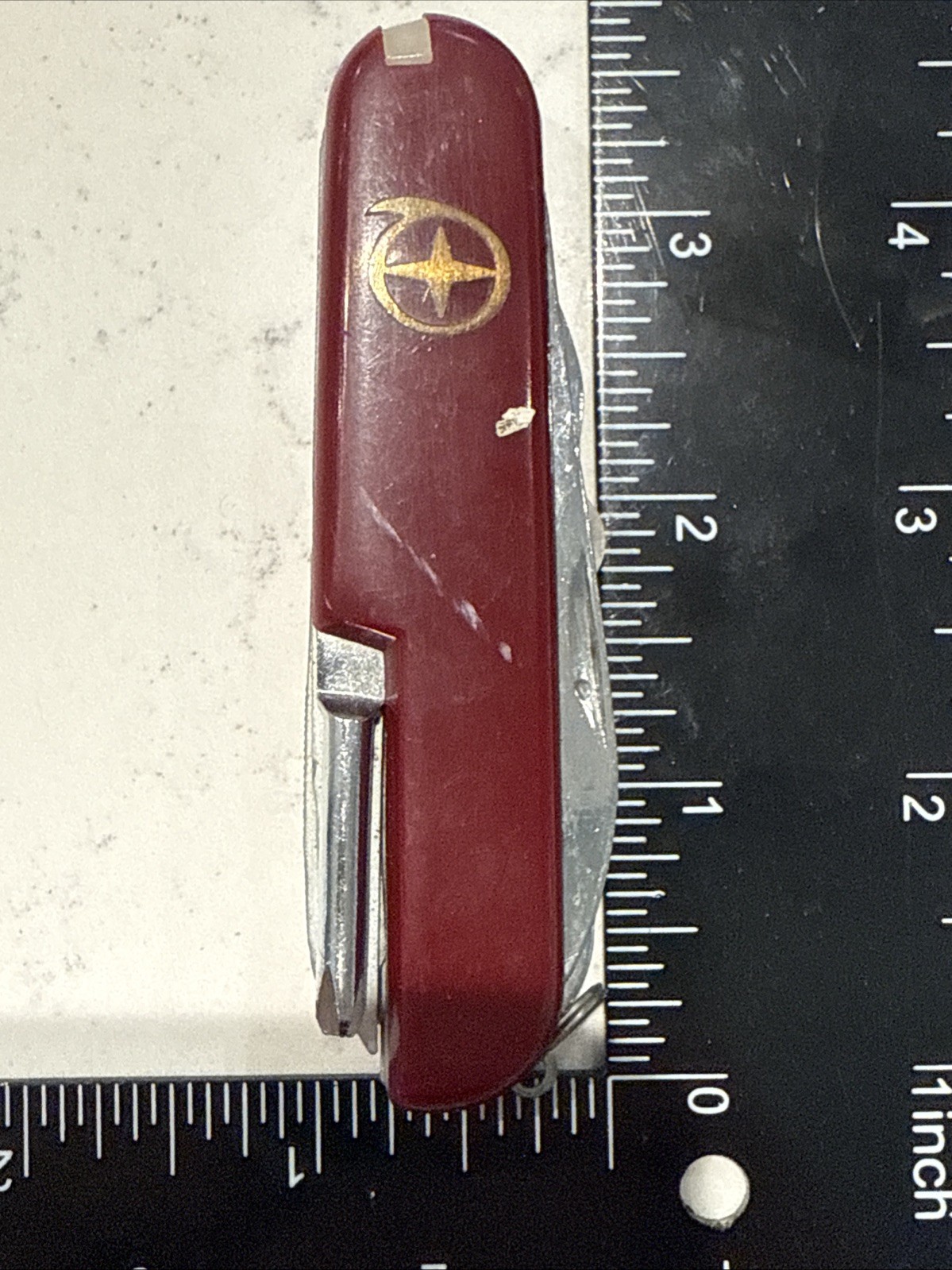 Vintage Swiss Style Multi Function Pocket Knife – Corkscrew, Scissors, Opener￼