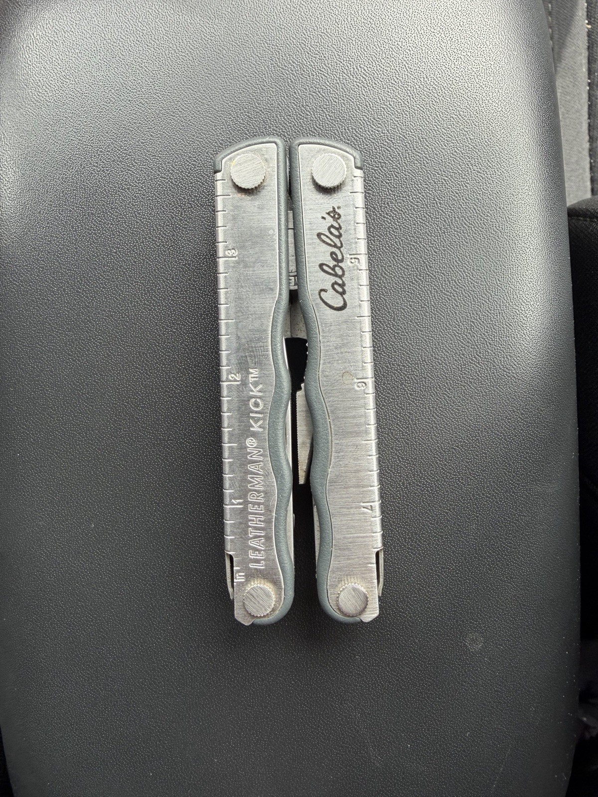 One Leatherman Kick Multitool, Cabelas (retired)