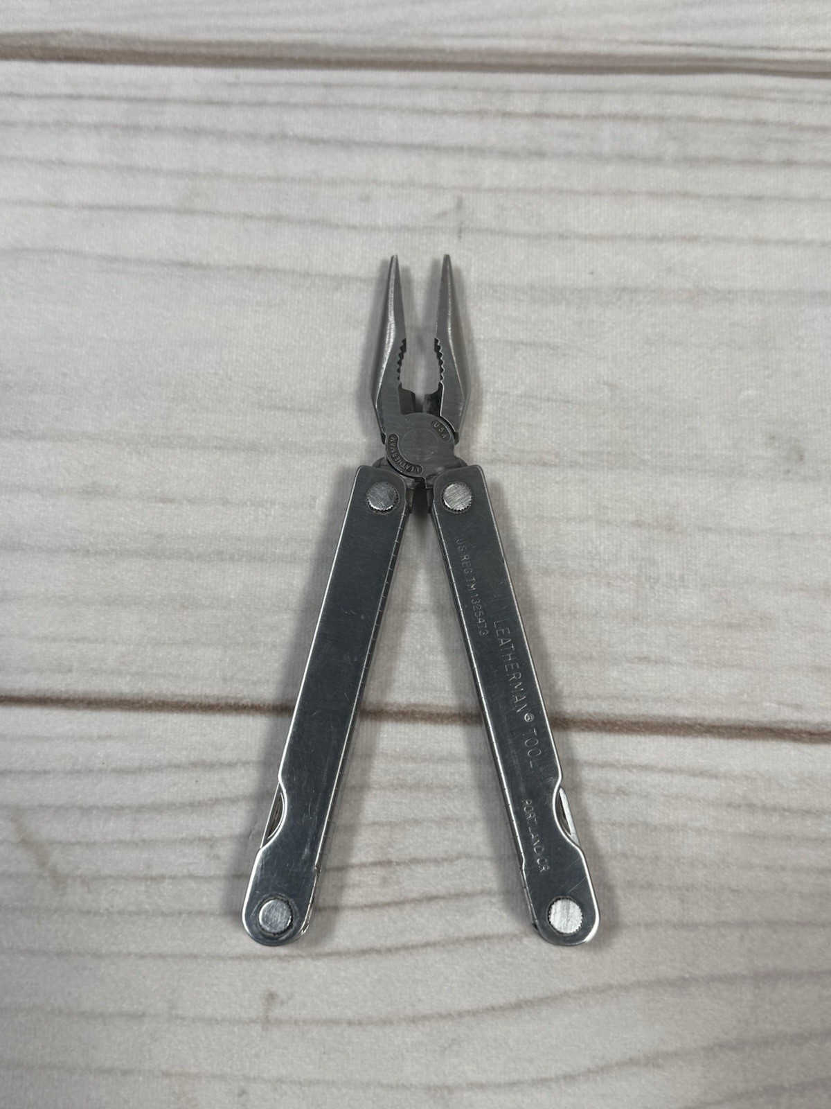 Vintage Original Leatherman Multi-Tool Portland OR “0895” w/ Leather Sheath