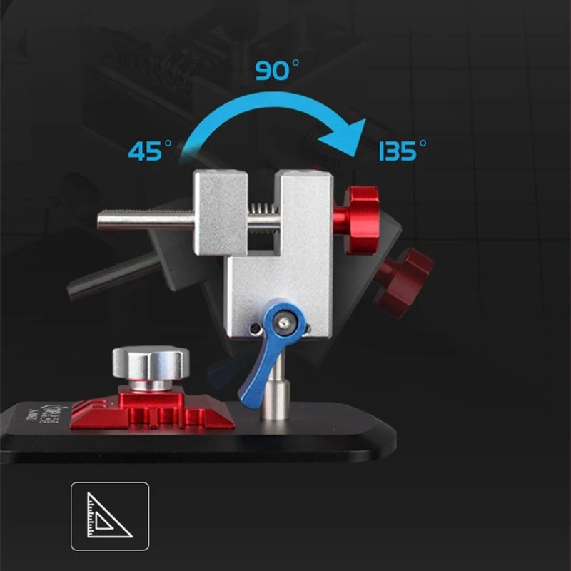 Two-in-One Universal Bench Vise Precision Model Tool Holder Etched Sheet Bending