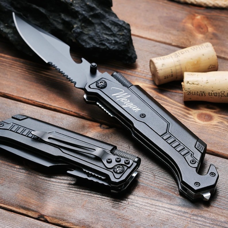 Gift for Him, Custom Pocket Knife, Multi Tool, Personalized Groomsmen Gifts