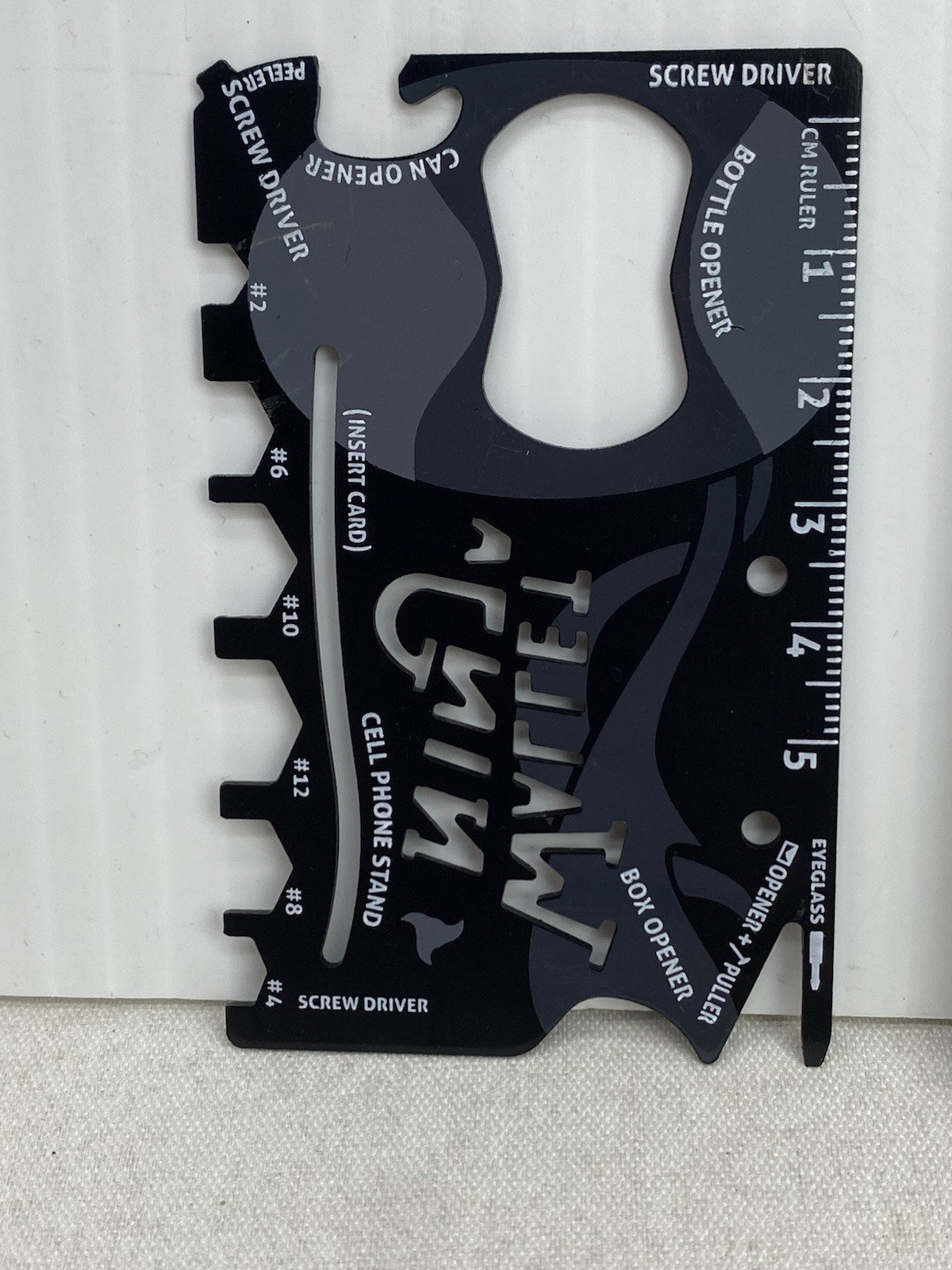 Guidesman Multi Tool Survival Card Camp Fish Hike Climb 14-In-1 Gadget Gift