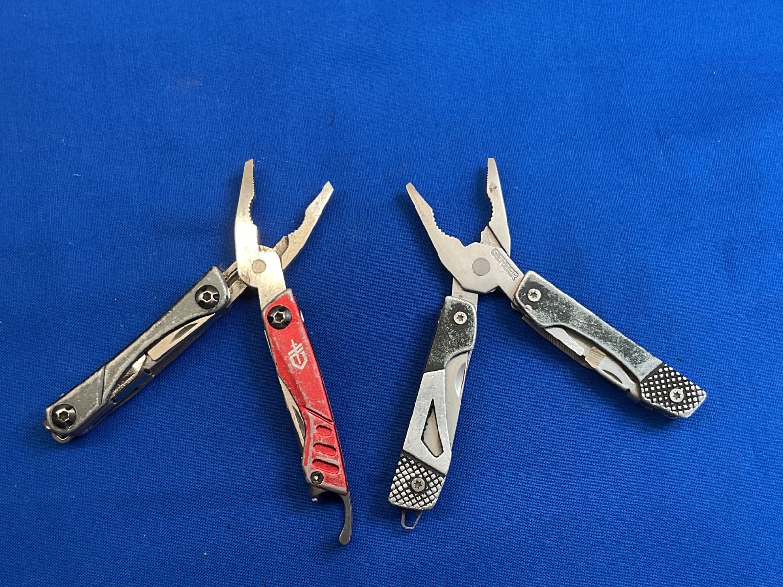 Gerber Dime and Vise Mini Multi Tool Knife Pliers Lot of 2 Tools