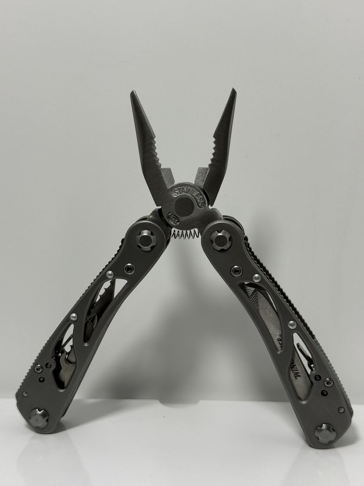 Used Winchester Multi-Tool Stainless Steel with Sheath & 1/4 Drive & Bits