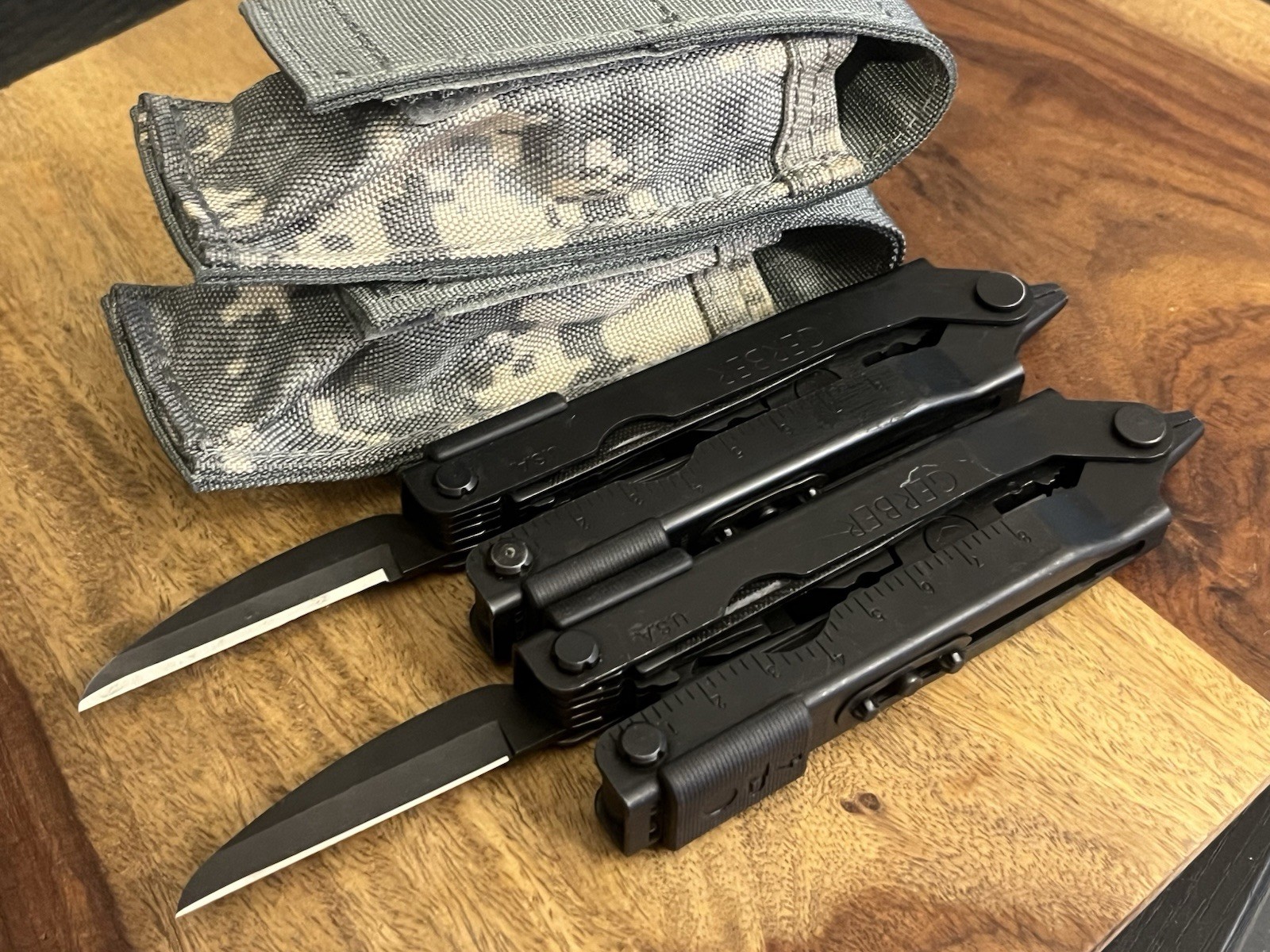 -USA- Gerber Multi Tool MP600 SUPER Nice! w/Gerber Sheath TSA Confiscated Lot 2