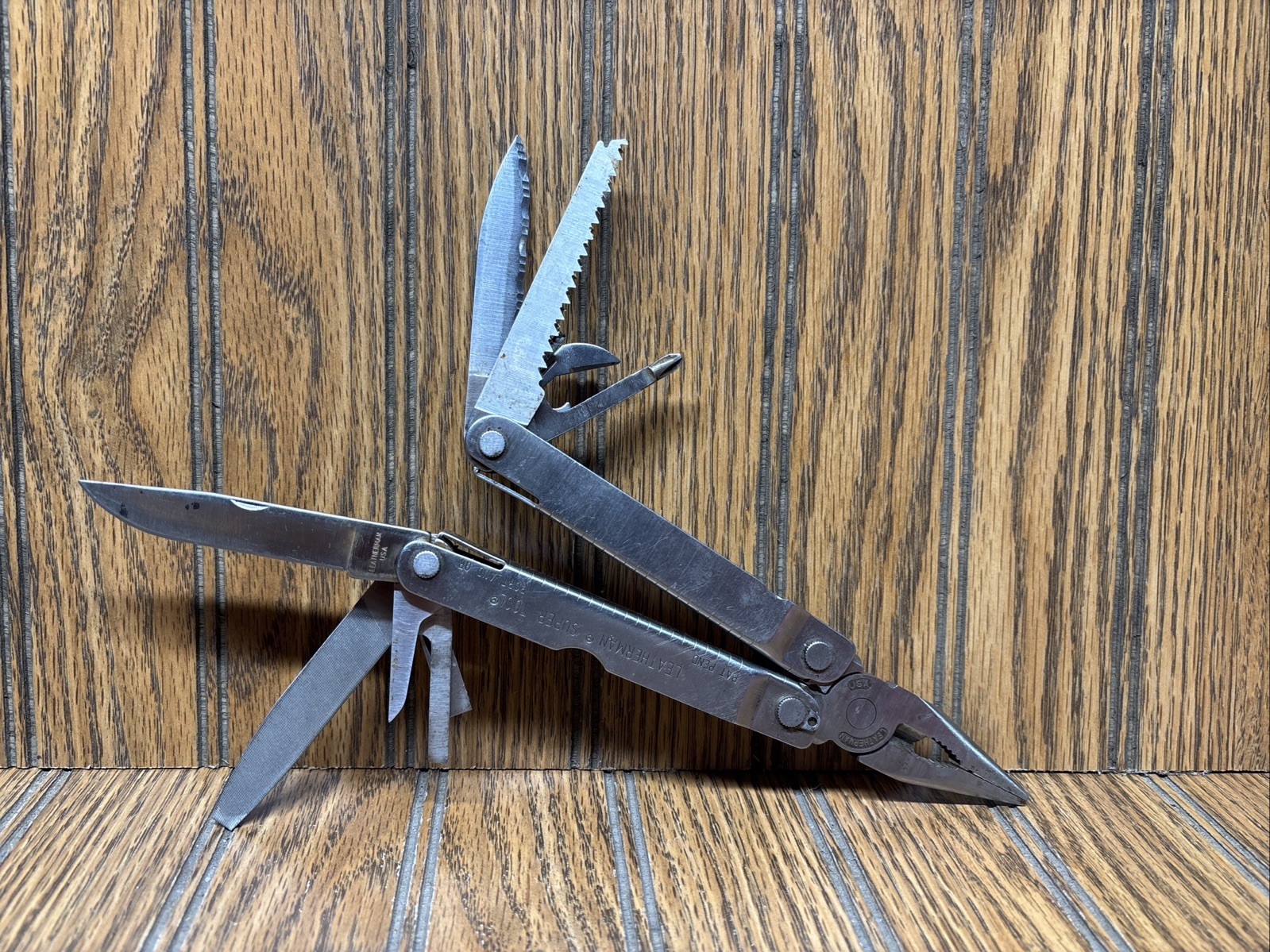 Leatherman Super Tool Multi Tool Pliers Stainless Steel – VTG