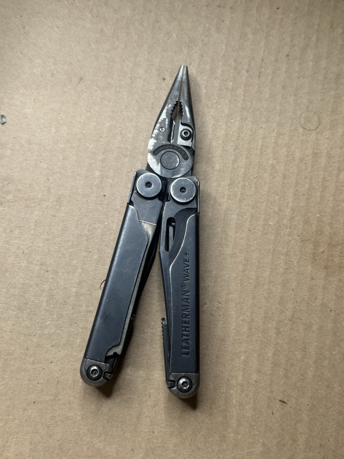 Leatherman Wave+ Plus 18-In-1 Black Oxide Multi-Tool Pliers