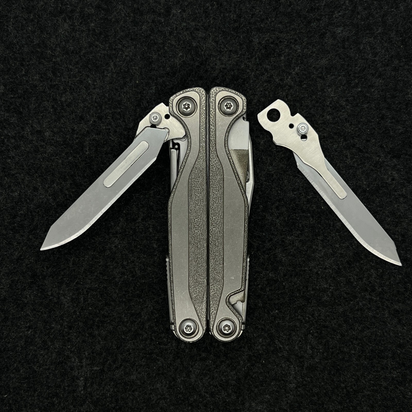 Scalpel Handle with Thumb Grip Fit Surgical Blade for Leatherman TTI Wave Signal