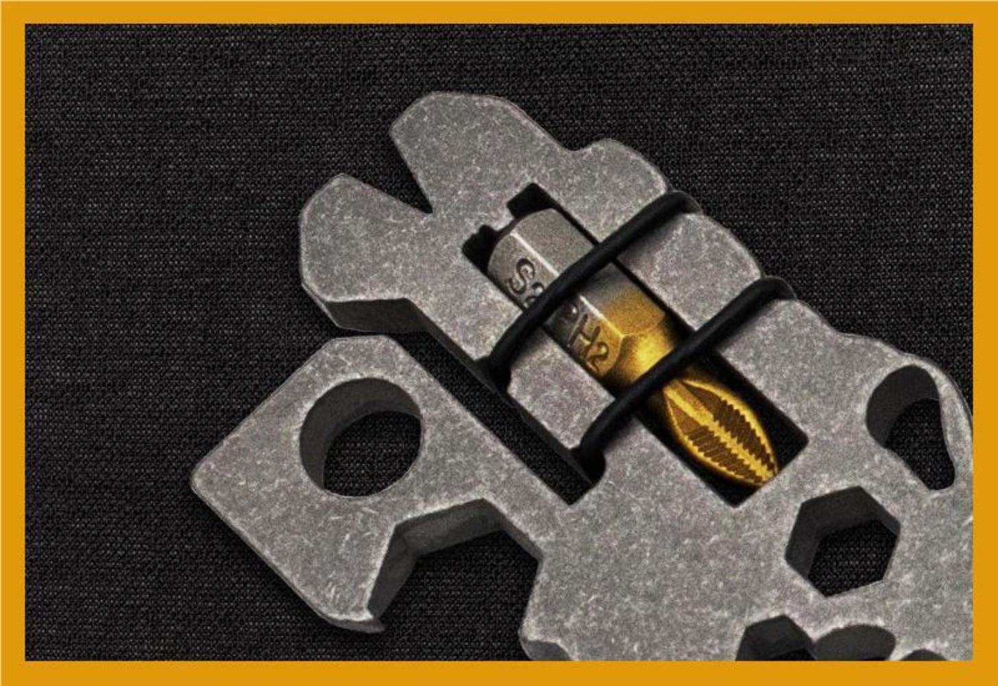 Titanium Alloy Pocket Multi Dinosaur Head Bottle Opener Pry Bar Screwdriver Tool