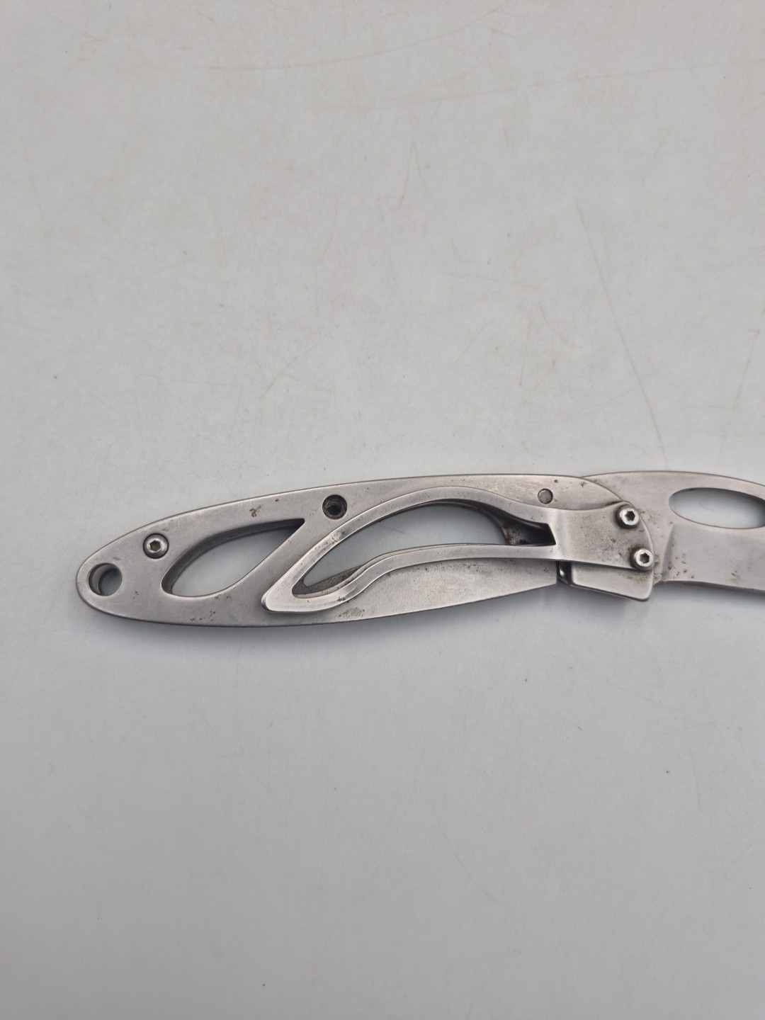 VINTAGE SNAP-ON KEY CHAIN KNIFE 3″ STAINLESS STEEL- Appalachian Trail READ DESC