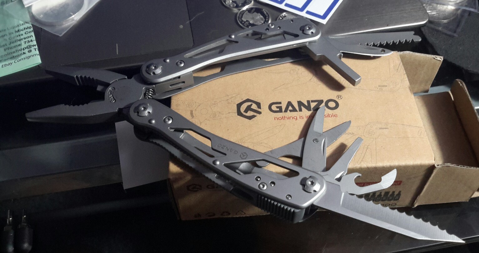 GANZO G202 Multi Pliers Multi Tool Toolkit Screwdriver Kit New US stock