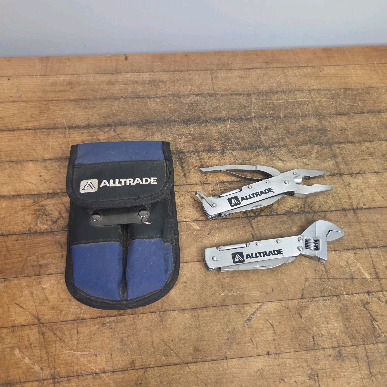 ALLTRADE POCKET MULTI TOOL SET WITH CASE 11 FUNCTIONS STAINLESS
