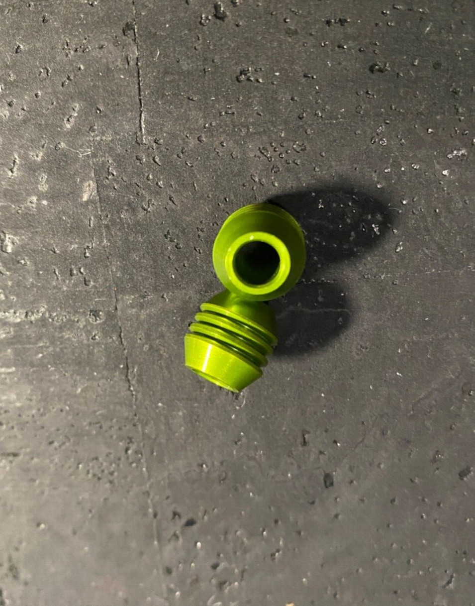 EDC Knife Tool Paracord Beads Aluminum Alloy Zombie Green Mini