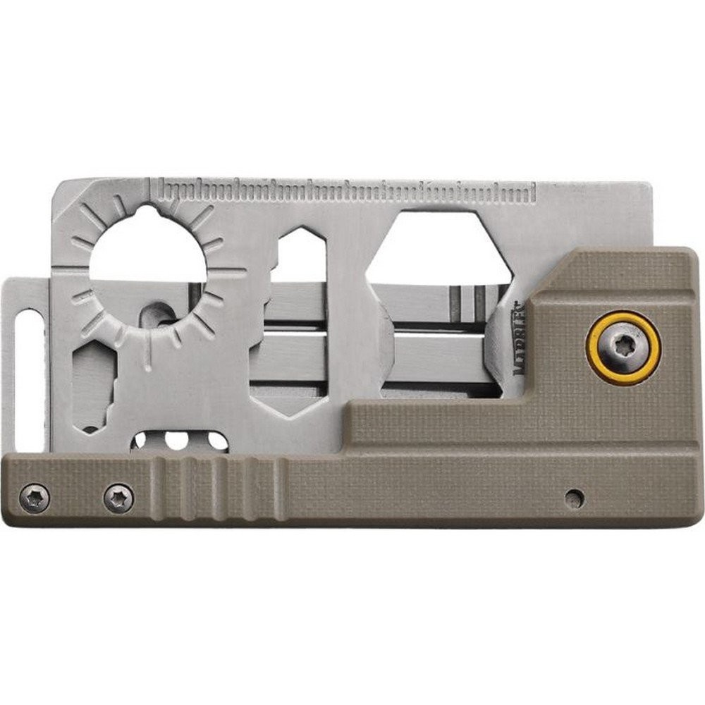 Marbles Multi Function Folder Tan Several Integrated Tools Ruler – TD2937-35G