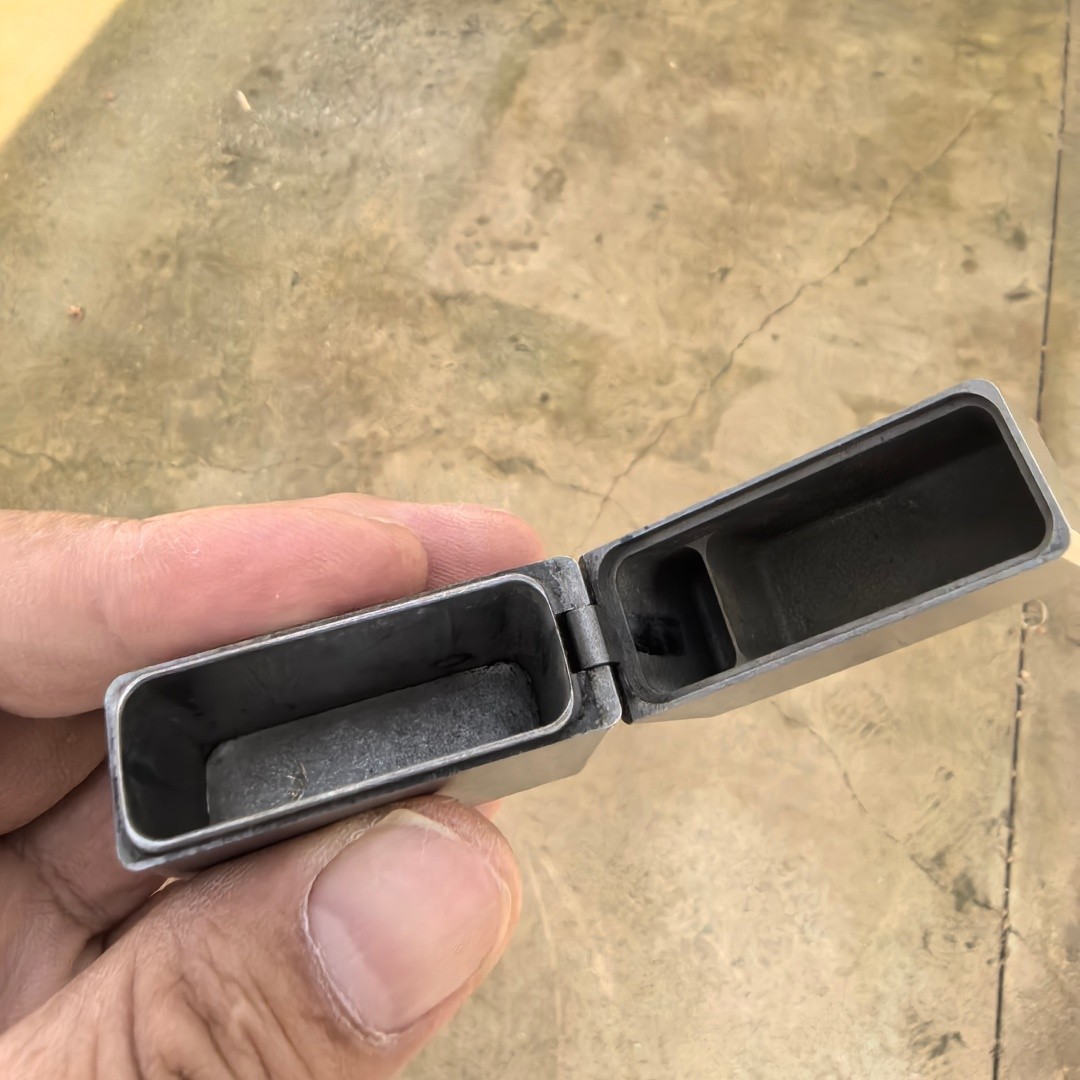 TC4 Titanium alloy Lighter case – Only Metal Casing – Outdoor Tools