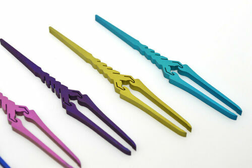 1pcs Titanium Alloy Tweezer Maintenance Anti-magnetic Static Clips EDC Tool Gift