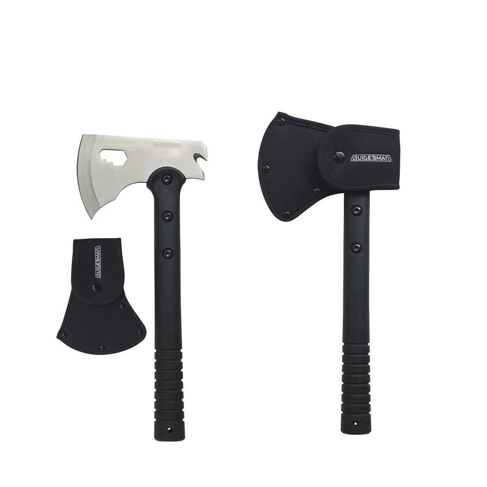 4 PIECE SURVIVAL TOOL SET – SURVIVAL, CAMPING, HUNTING. AX, KNIFE, SHOVEL, SAW