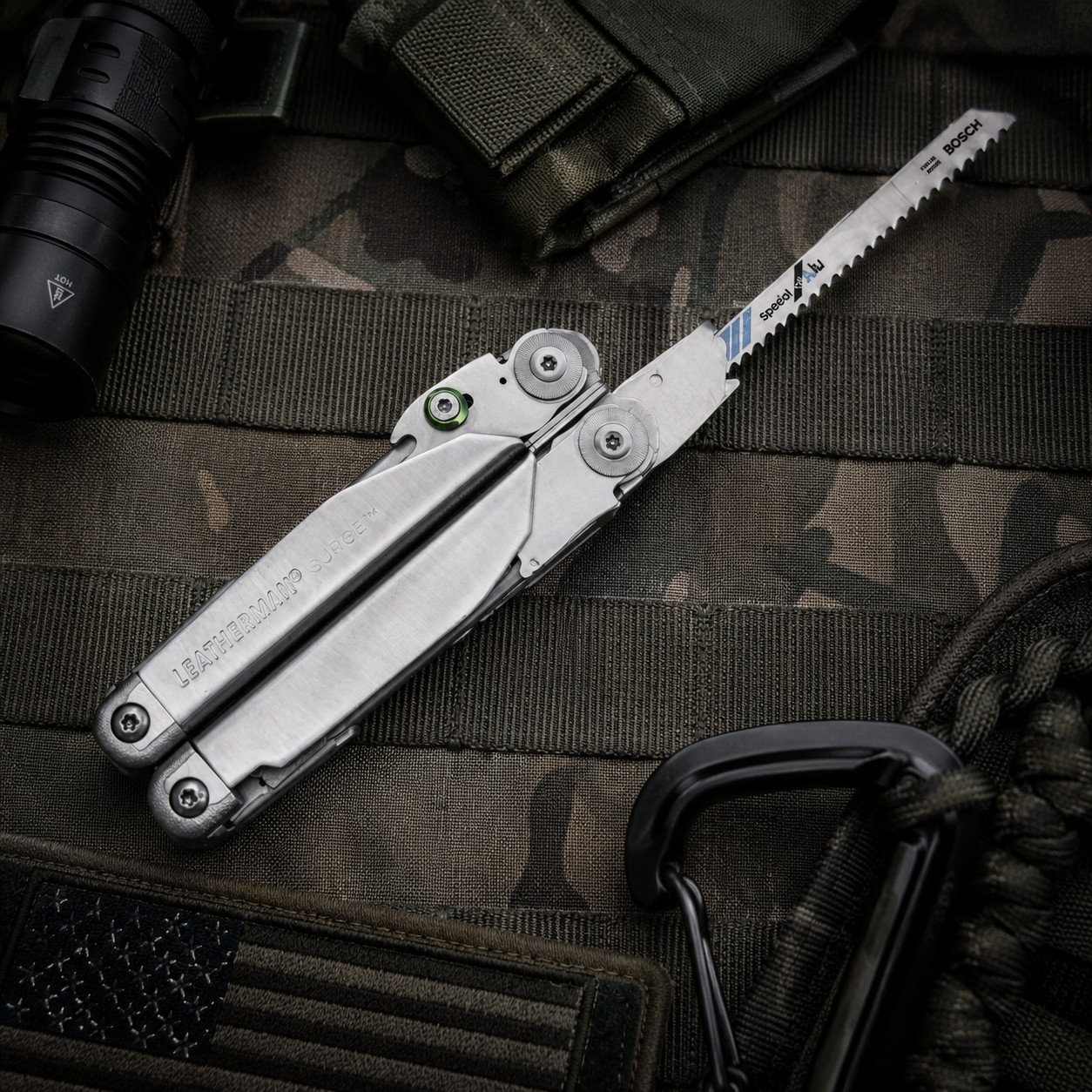 93mm T-Shank Saw Adapter for Leatherman Surge Standard Version
