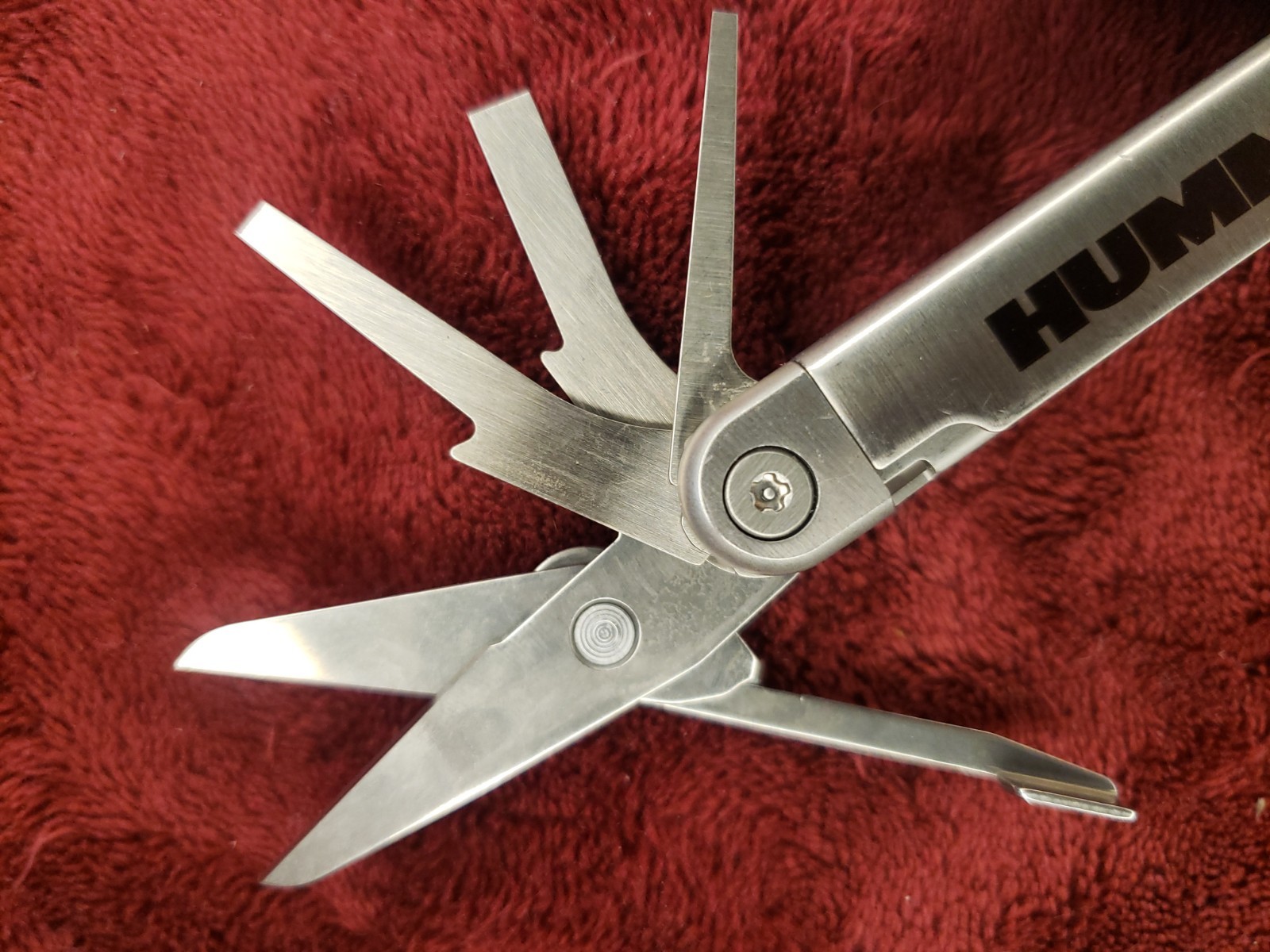 Leatherman Original Wave Vintage Multi Tool HUMMER Logo print