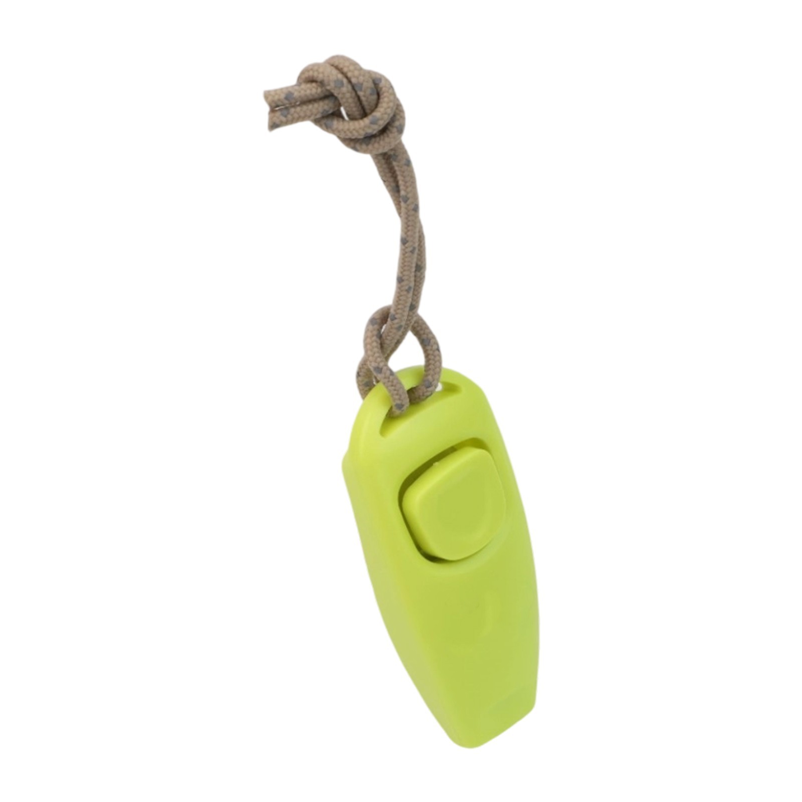 Hiking Accessory Lightweight PP Whistle with Convenient Rope Attachment