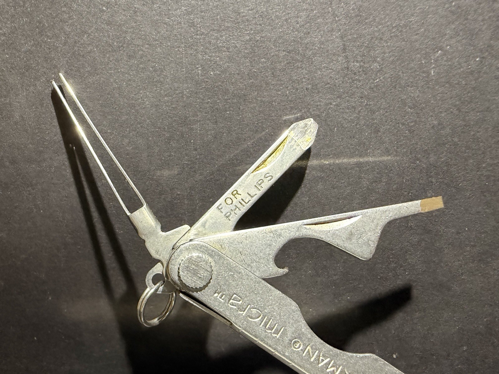 Leatherman Micra 10 in 1 Multitool Stainless Steel – Hiking Camping Fishing