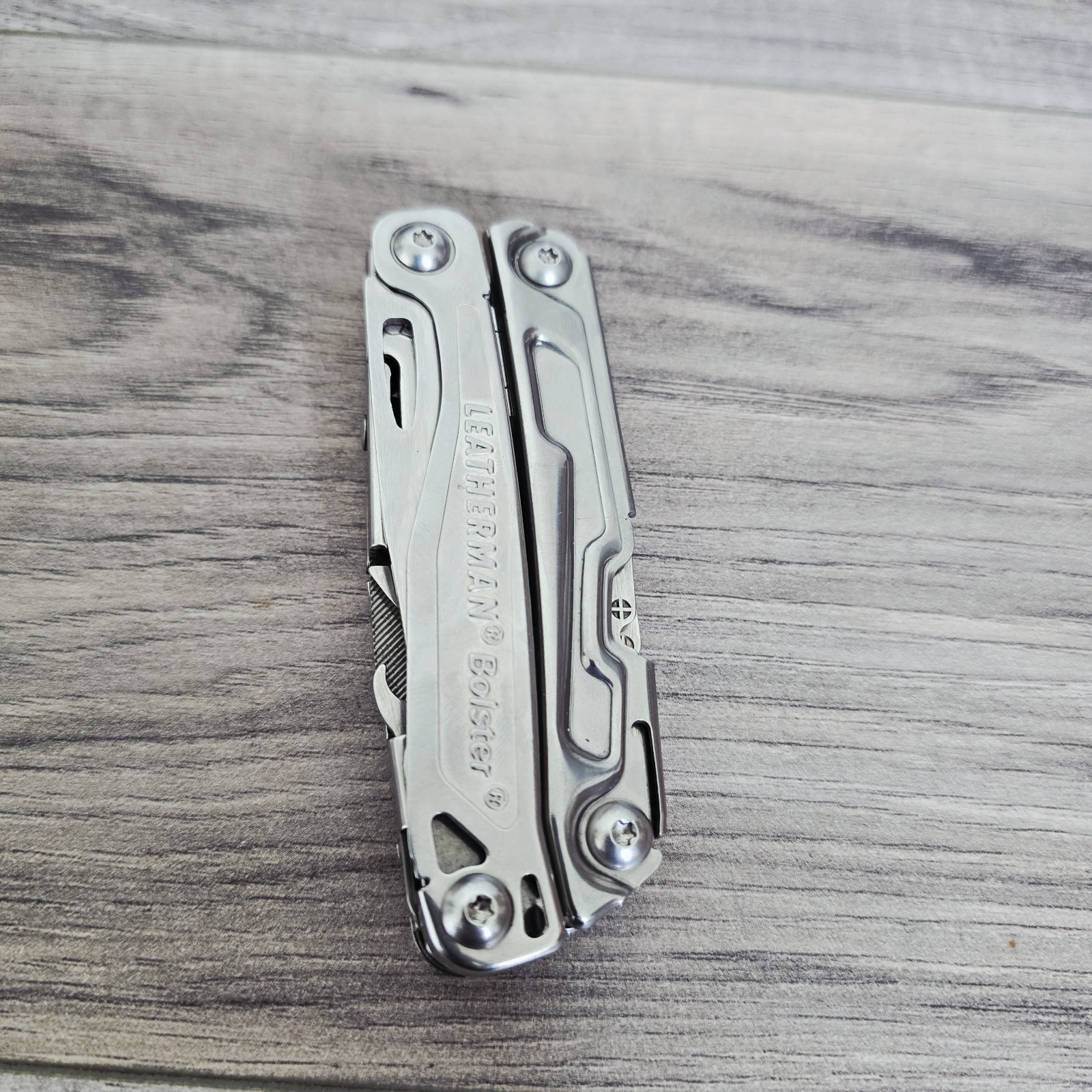 LEATHERMAN Bolster Multi Tool Stainless Heavy-duty Camping Knife Excellent