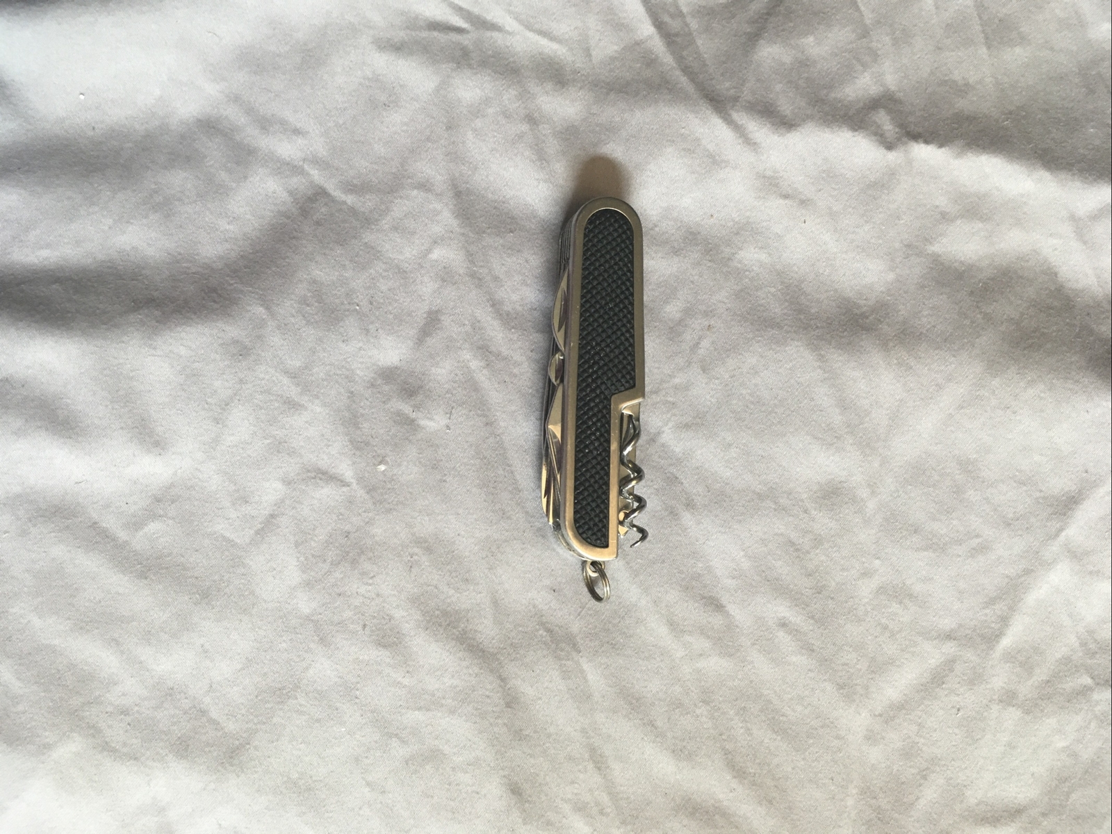 Pocket Knife 13-Function Multitool Knife Stainless Steel preowned