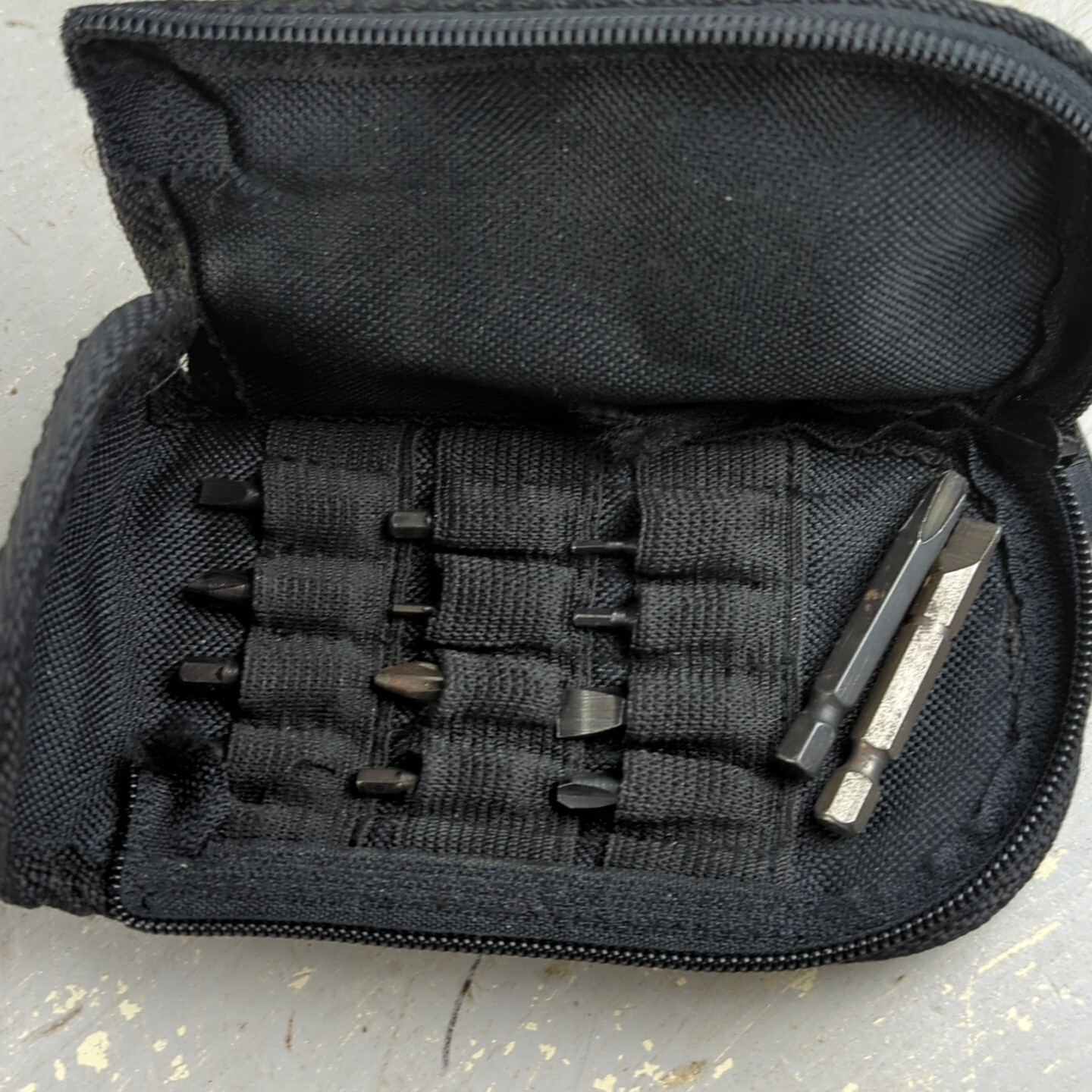 Eddie Bauer Silver Multi-Tool With Grey & Black Sheath Multi Bit Screwdriver