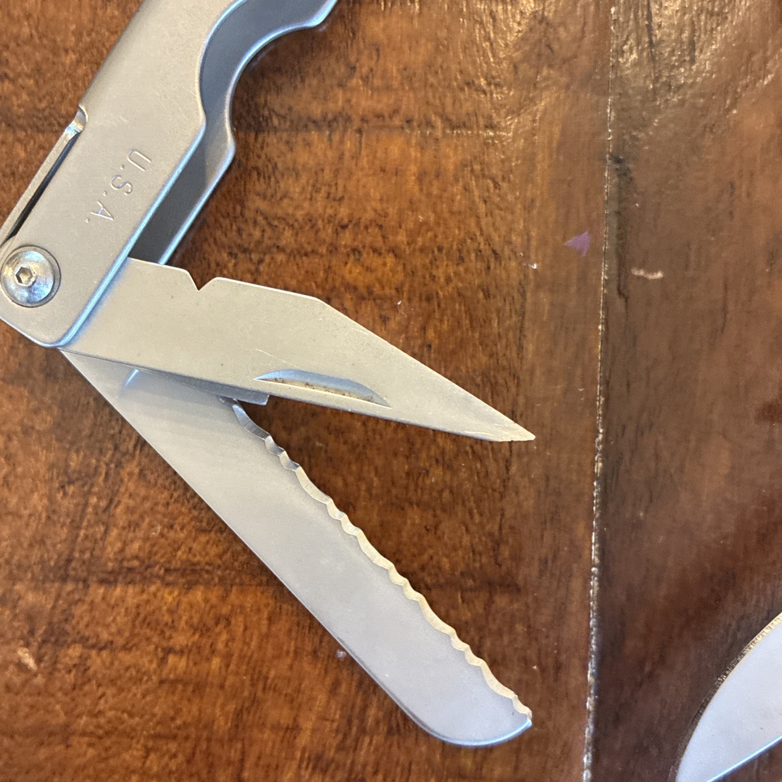 Vintage Gerber MP600 Multi-tool “Pat Pend” Early Mr. Pinchy USA Made – Excellent