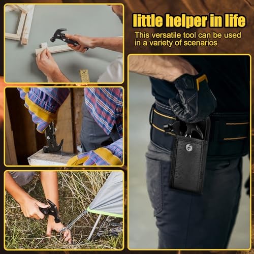 ZOOI – 12 in 1 Hammer Multitool – Camping Multitool & Pocket Multitool