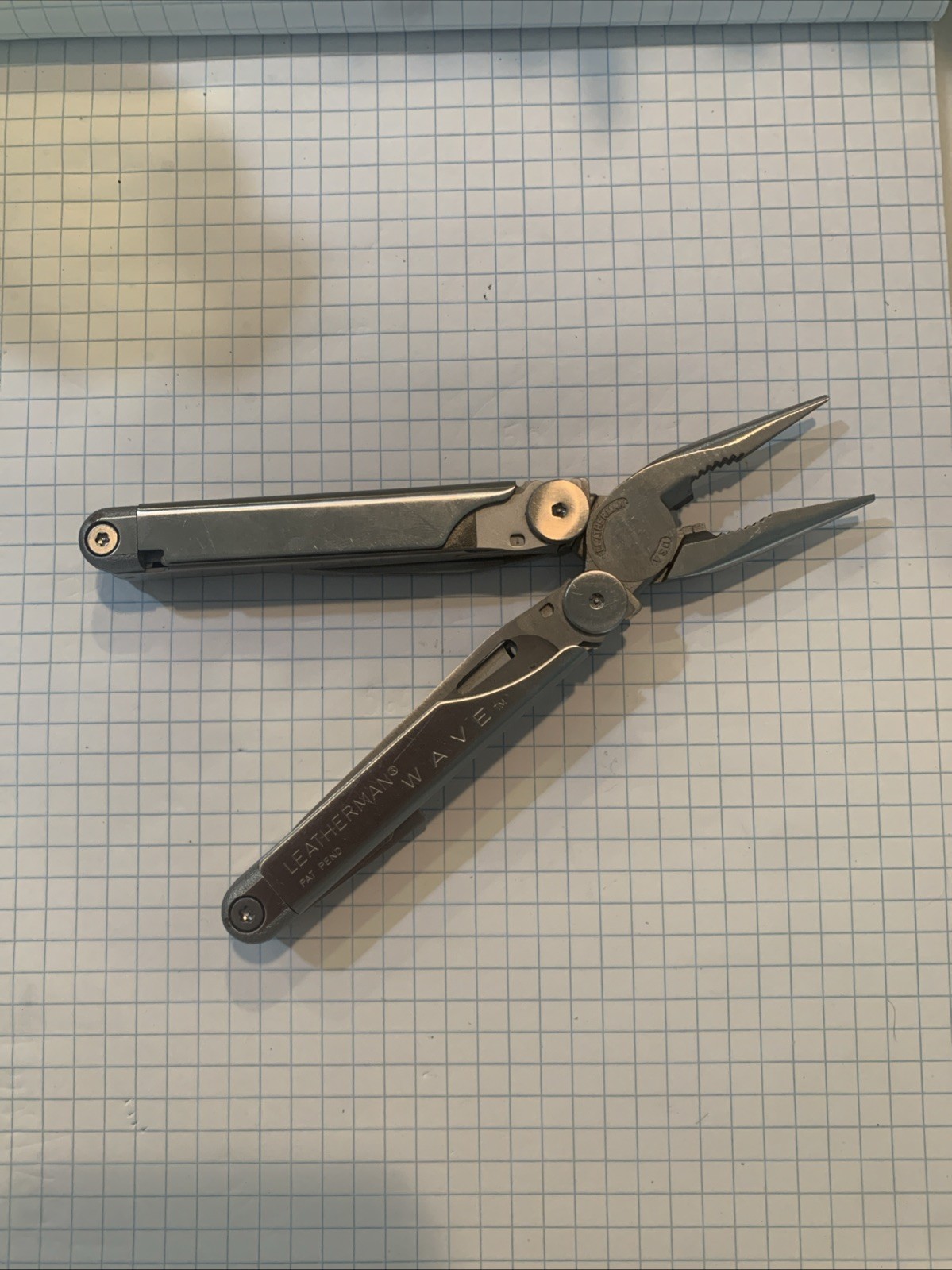 2000 Leatherman Wave Multi-Tool Knife With Sheath Very Clean 0200 Date Code