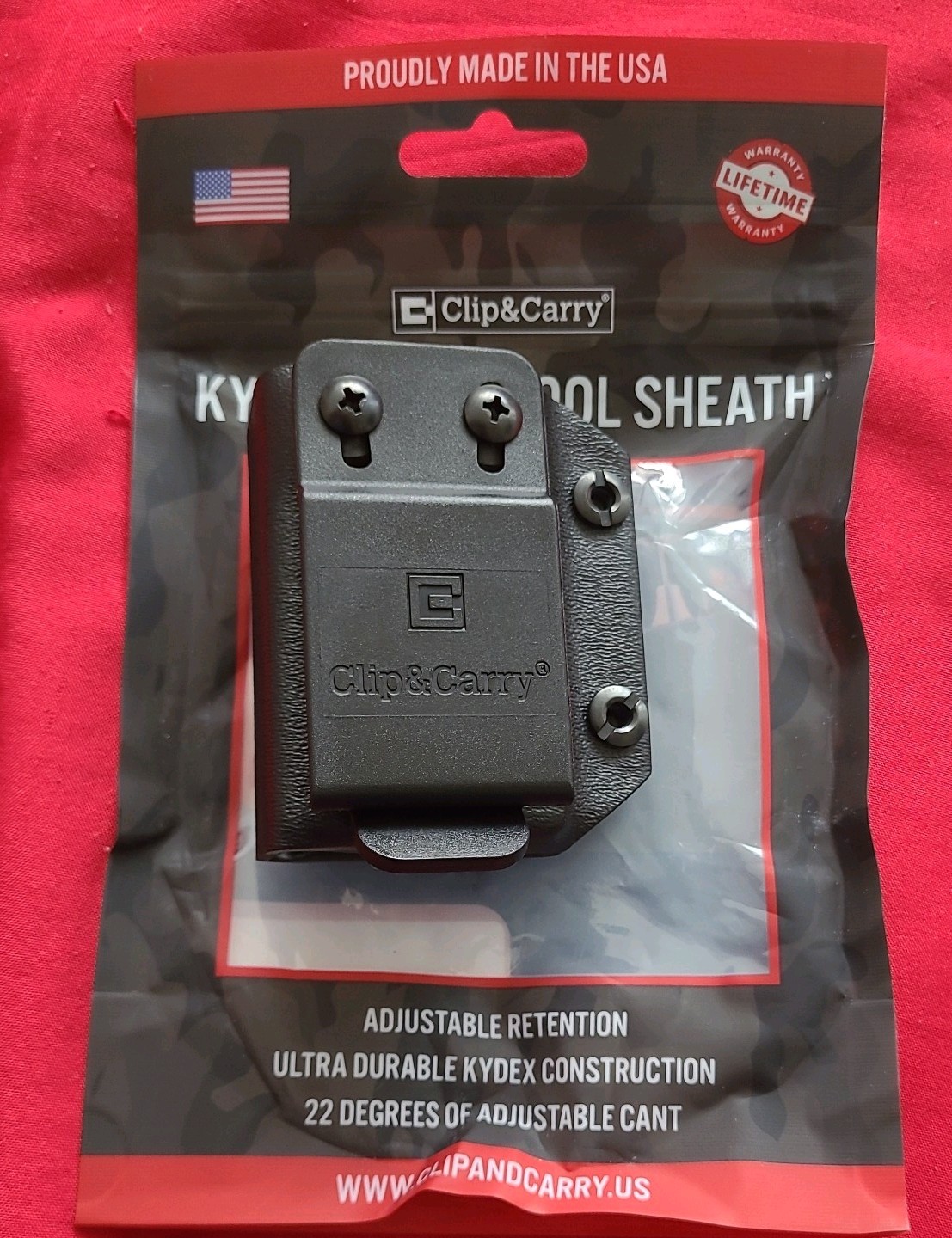 Clip & Carry Kydex Multitool Sheath fits Leatherman RAPTOR RESPONSE EMS Shears