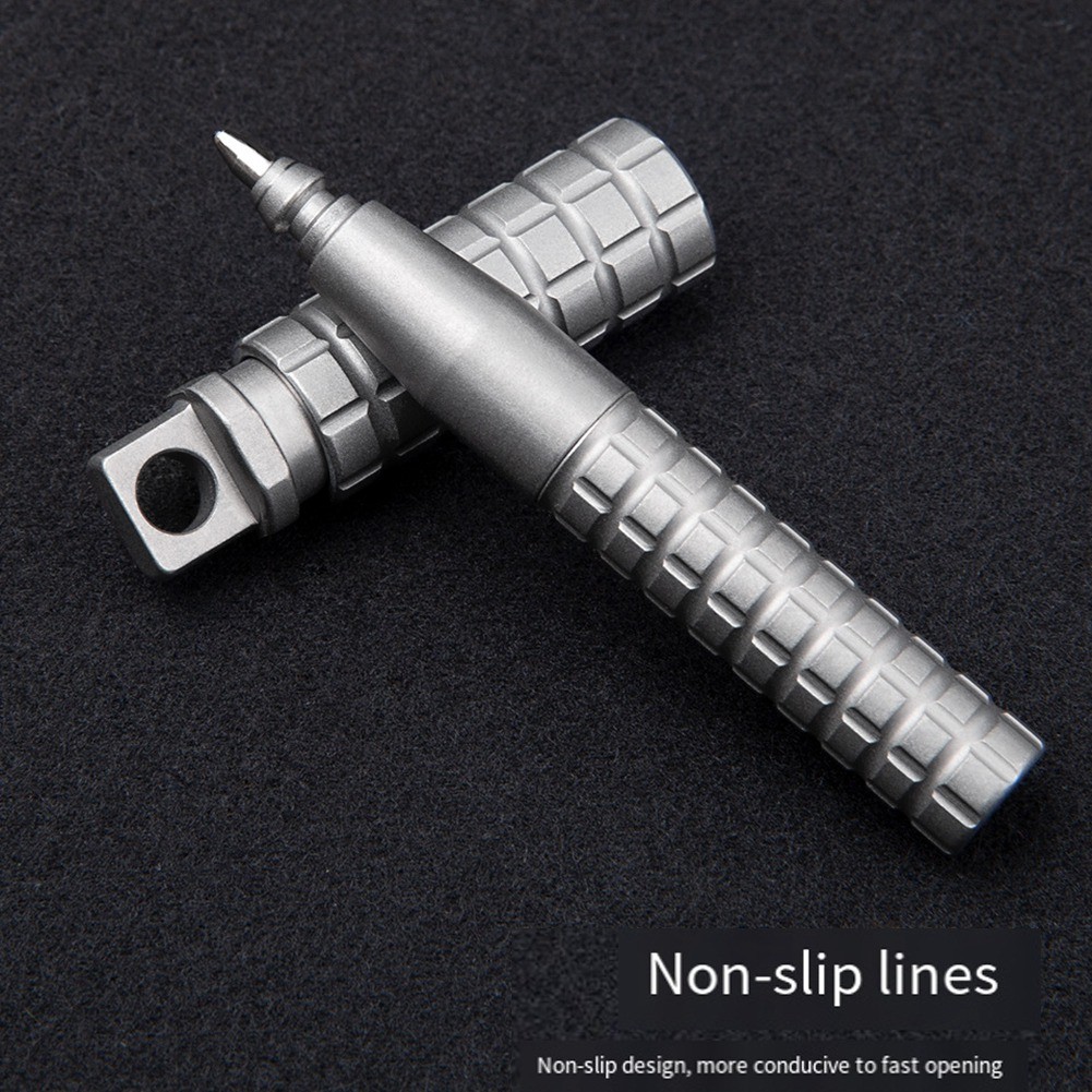 Multifunctional Titanium Alloy Pen Portable Writing Pen Q4A89464