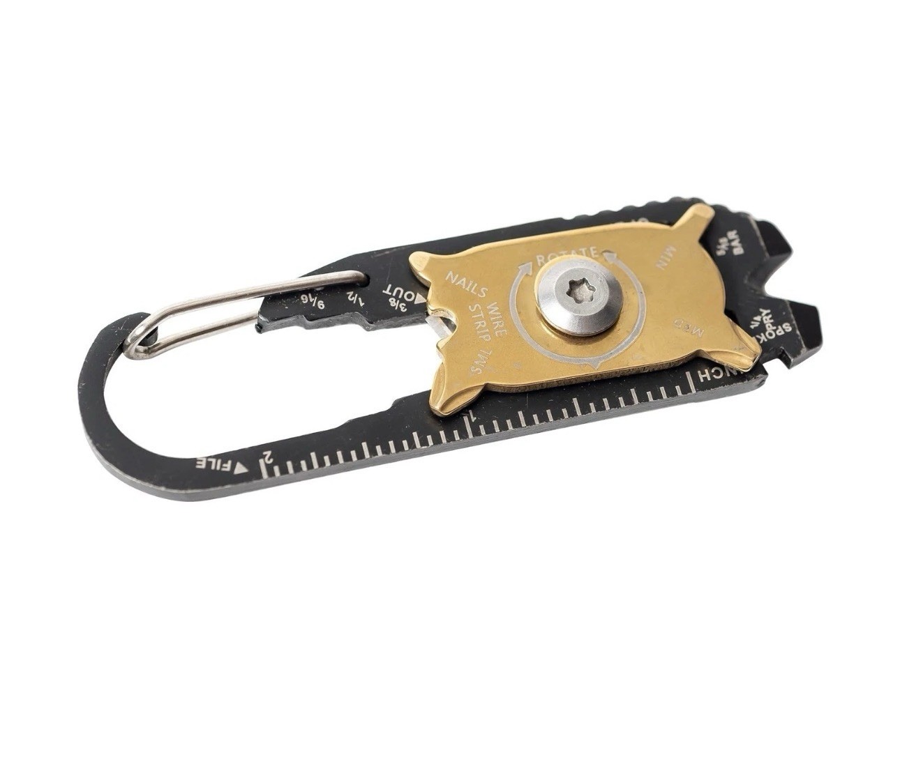 Madman 20 in 1 Carbon Steel Keychain Handheld Multi-Tool Birthday Father’s Day