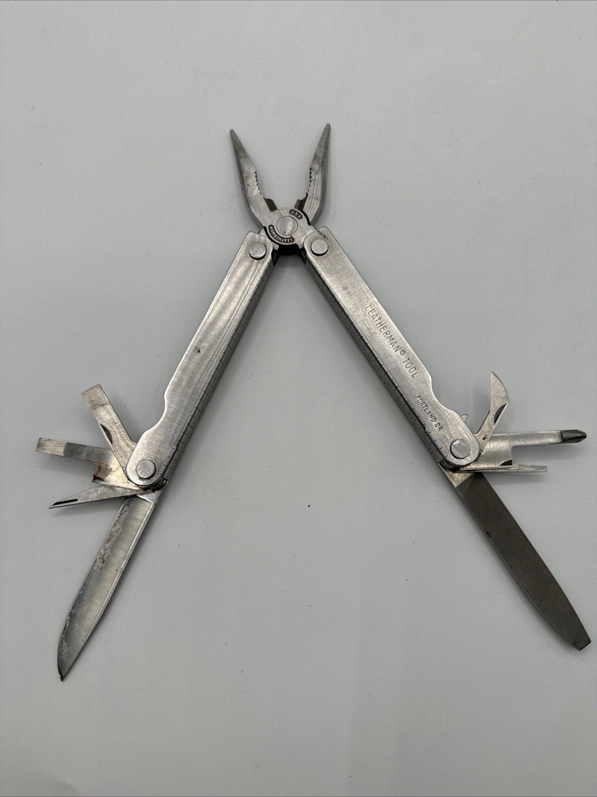 Leatherman Tool Portland Oregon US Reg TM 1325473 Vintage No Model Number