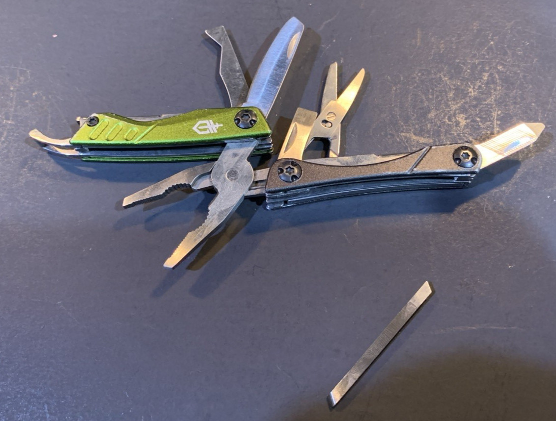 Gerber Dime Multi Tool Lot Of 7 USED