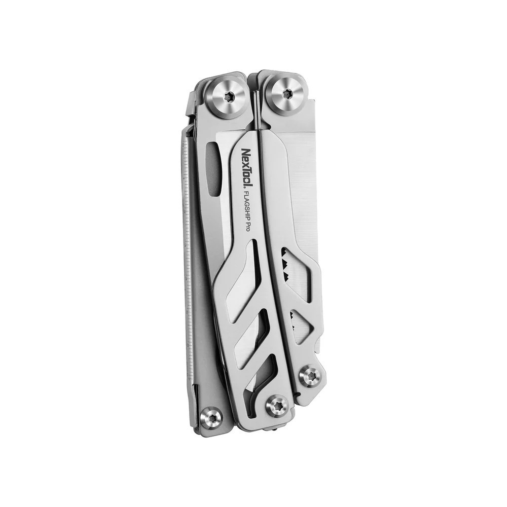 NexTool Flagship Pro Multitool Gray Stainless Handles Several Locking – NE20203
