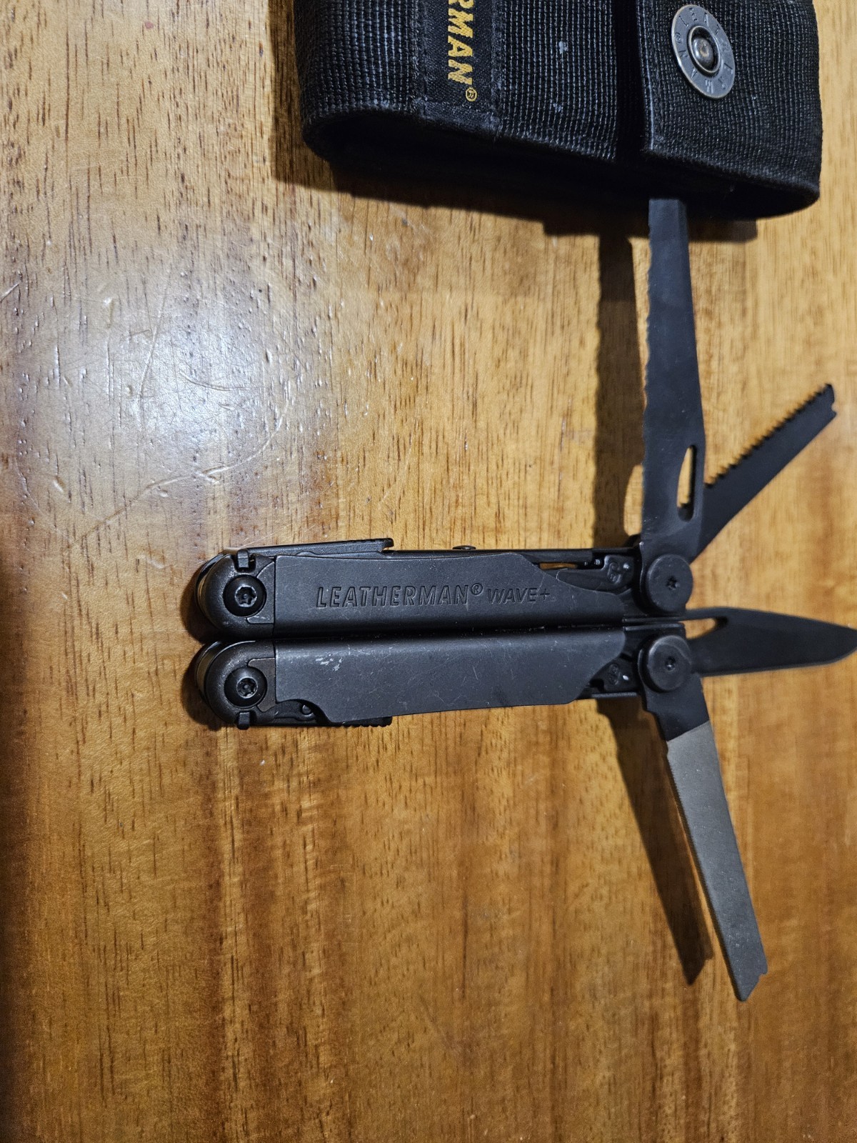 Leatherman Wave Plus + Multi-Tool! FAST SHIPPING! BLACK OXIDE! WITH SHEATH!