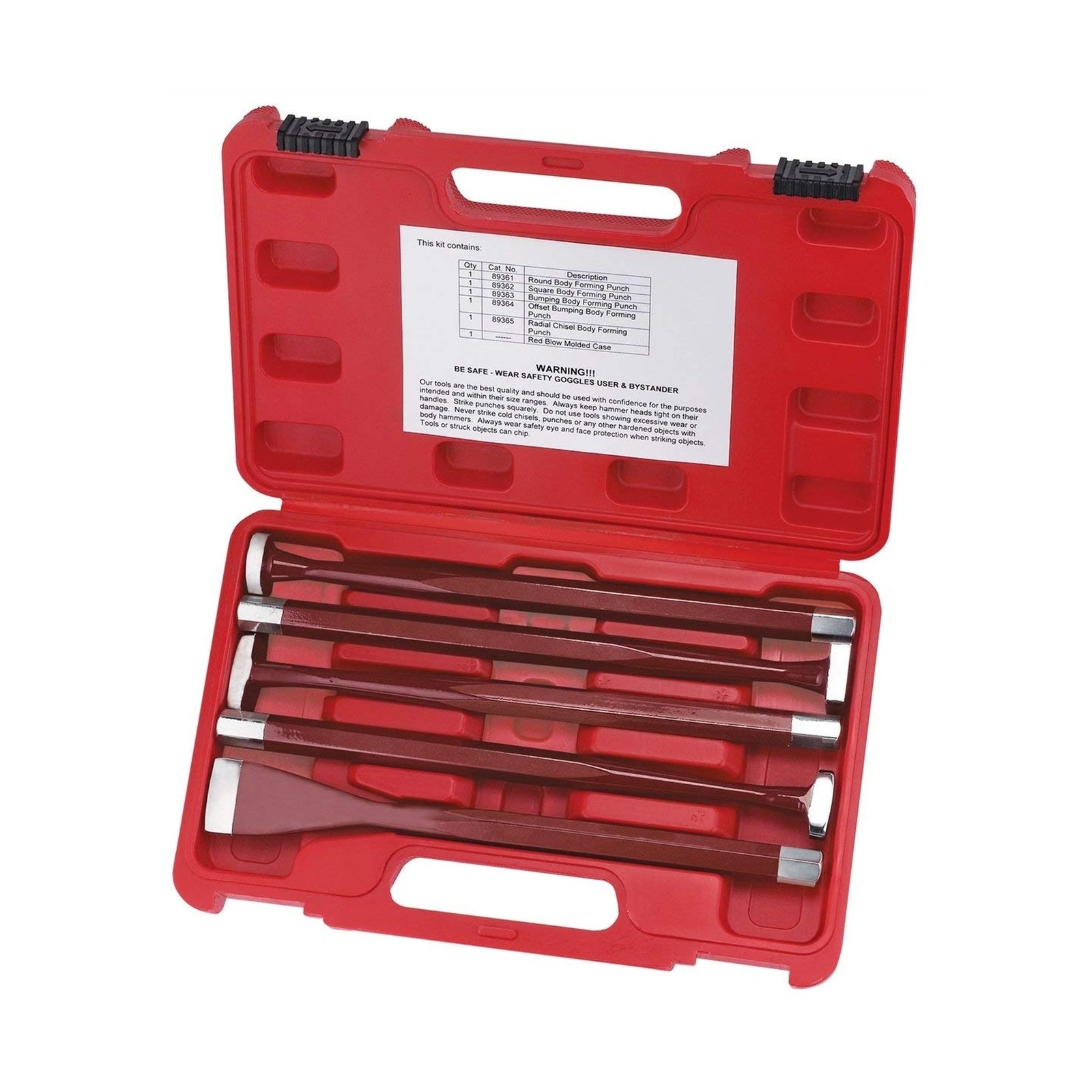 SG Tool Aid 89360 5 Pc Body Forming Punch Set