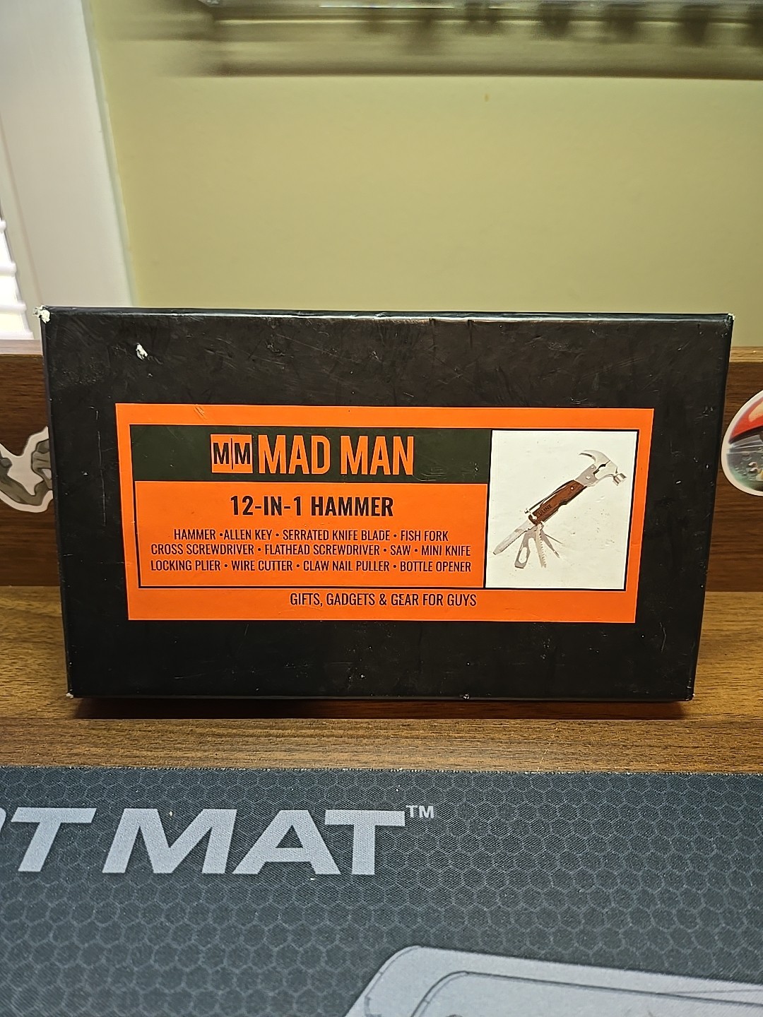 Mad Man 12-In-1 Hammer Time Utility Tool New open box Mint Father’s Day Gift