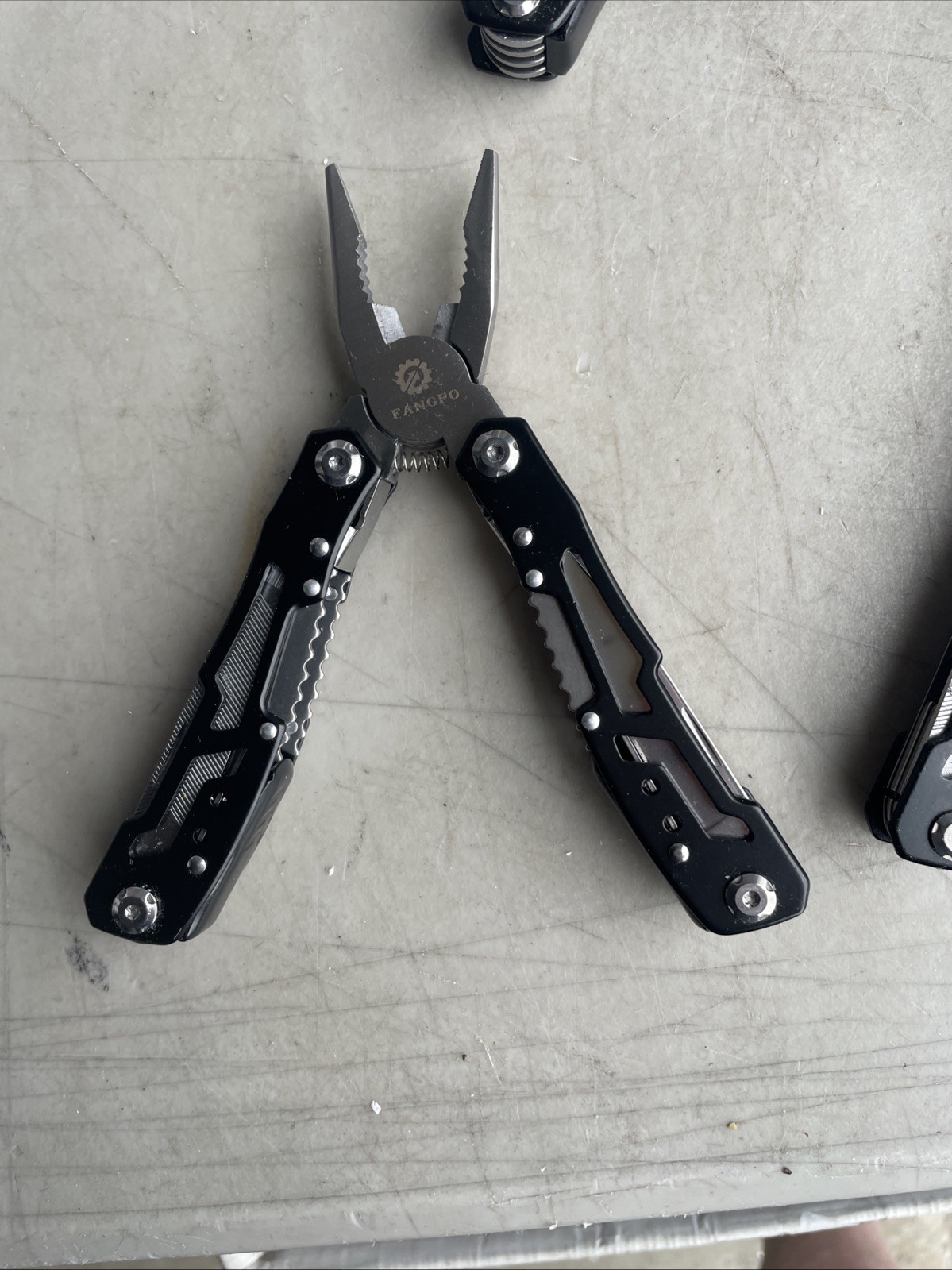 Lot Of 3 Fangfo 14-in-1 Multitool Multi Tool W/ 2 Sheaths