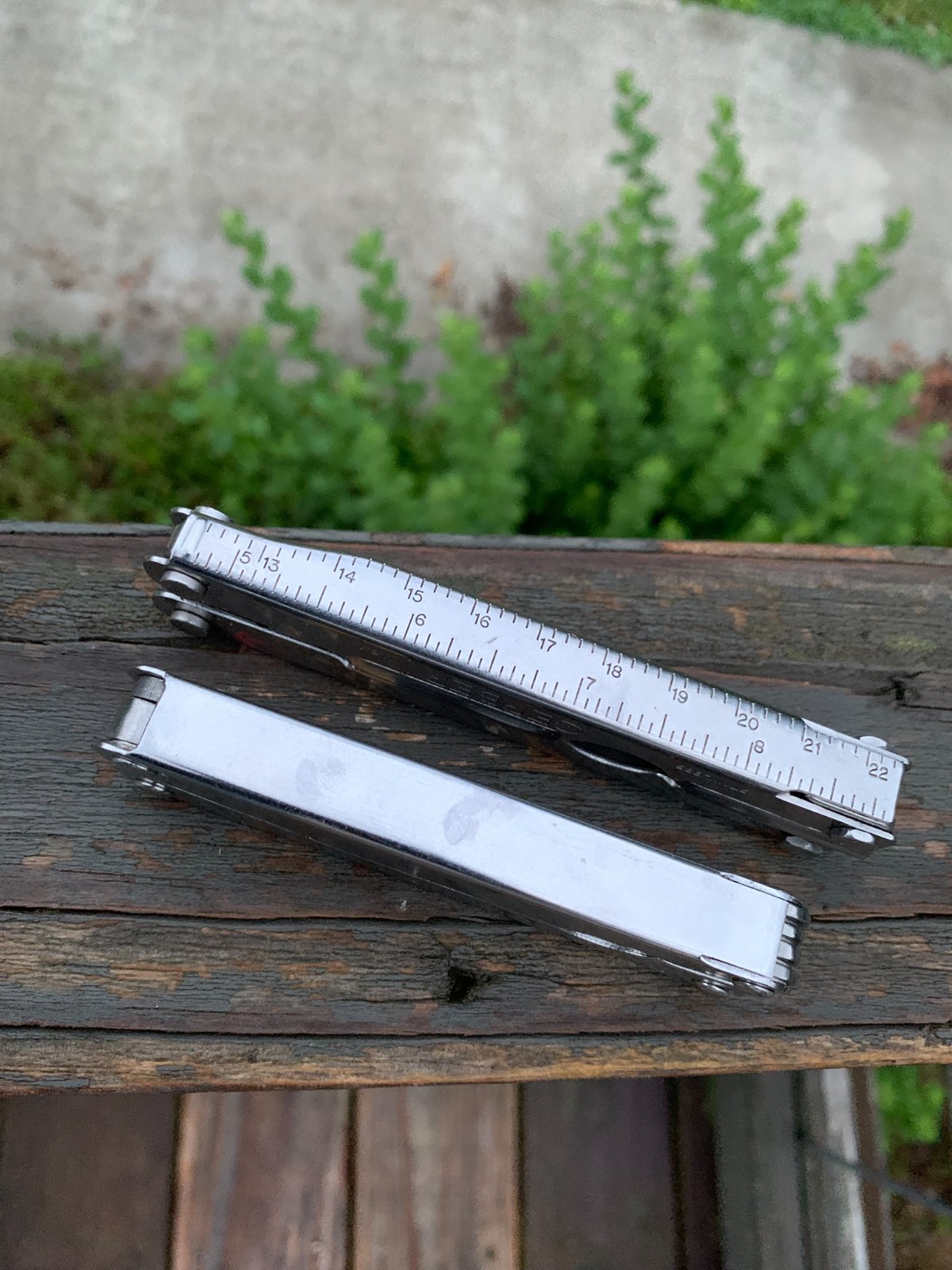 Vtg 90s Gerber MPT #5 & American Camper Multitools, Stainless Steel, 4.5″ & 4″