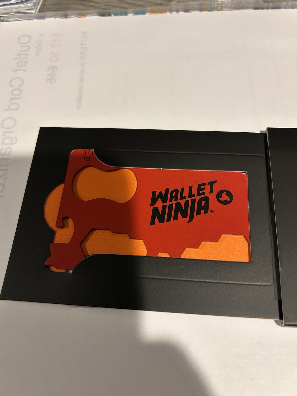 Wallet Ninja Multi-Pocket Tool. 19 Tools In 1. Original Credit Card Size.