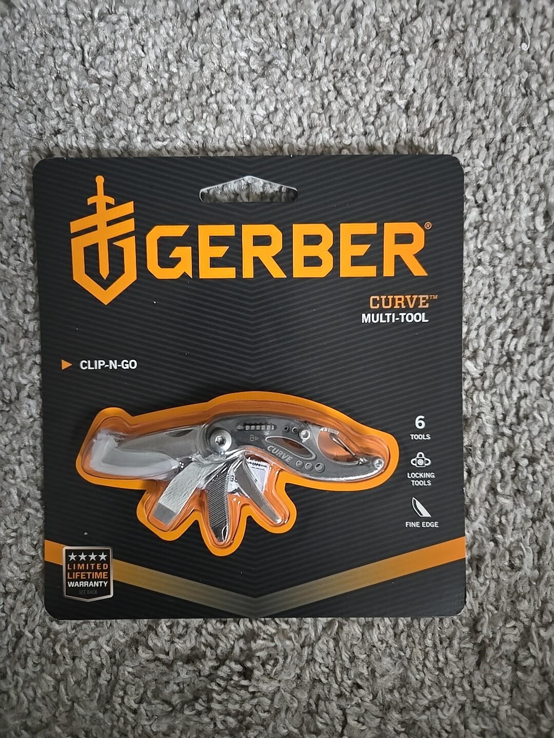 Gerber Gear Curve Multi-Tool Screwdriver and Pocket Knife Set Keychain